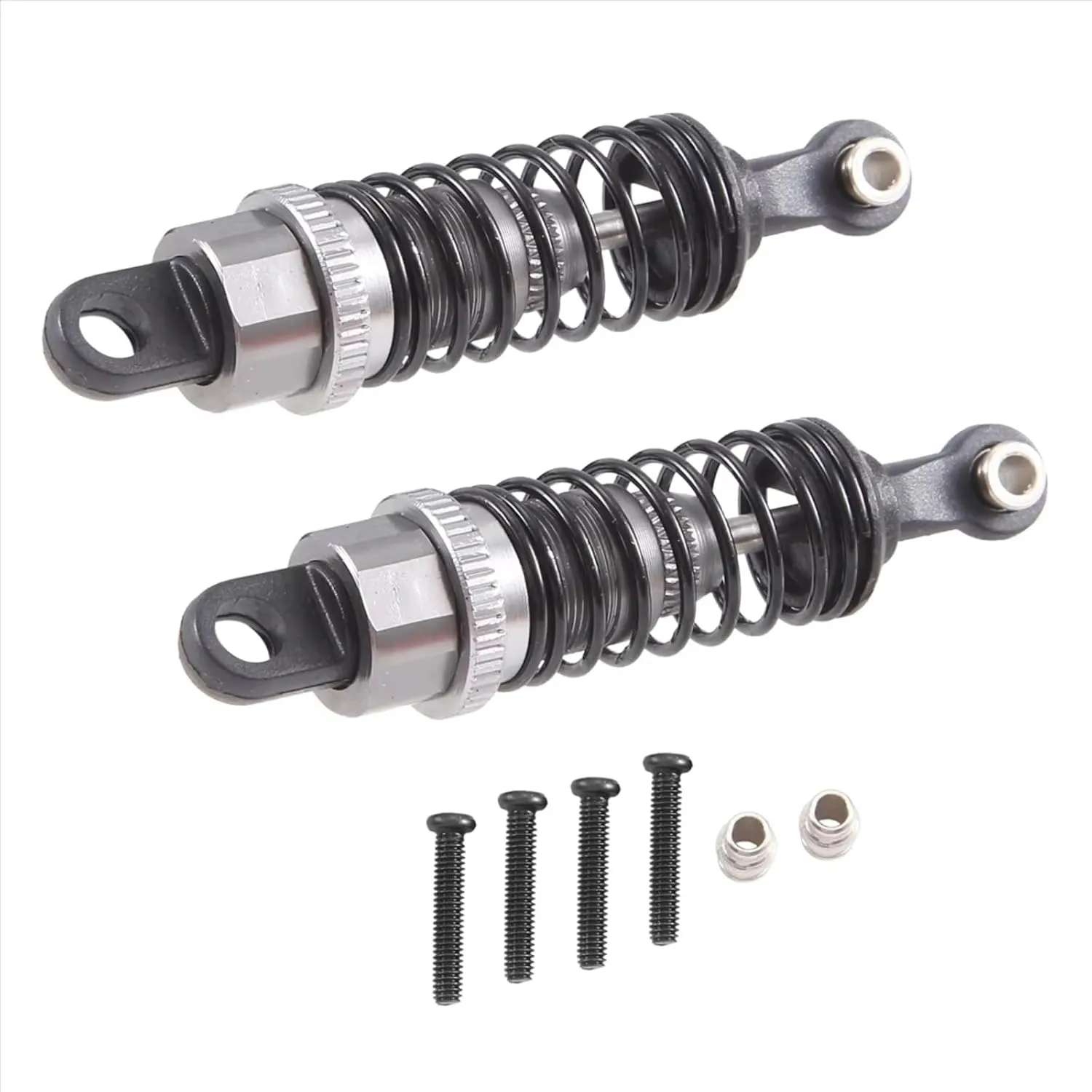 Rc Shock Absorber for Axial A959 A969 A979 K929 1/18 2 Pcs Oil Adjustable 65Mm Damper Rc Car Tracked Vehicle Parts and Accessories Upgrade Replacement Use