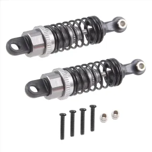 Rc Shock Absorber for Axial A959 A969 A979 K929 1/18 2 Pcs Oil Adjustable 65Mm Damper Rc Car Tracked Vehicle Parts and Accessories Upgrade Replacement Use