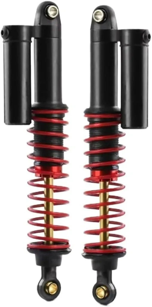 Rc Shock Absorber For Axial For SCX10 90046 For TRX4 For Wraith R100 2PCS Metal Shock Absorber 100mm Adjustable Damper RC Crawler Car Parts Upgrade Replacement