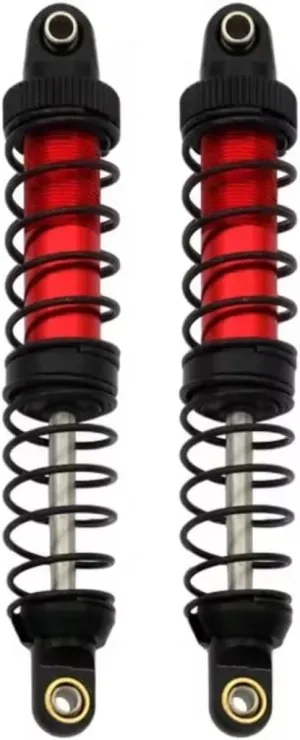 Rc Shock Absorber For Axial For SCX10 For Tamiya CC01 D90 1/10 2pcs 70 80 90 100 110 120 Oil Adjustable Metal Shock Absorber Damper RC Car Parts Replacement(80mm)
