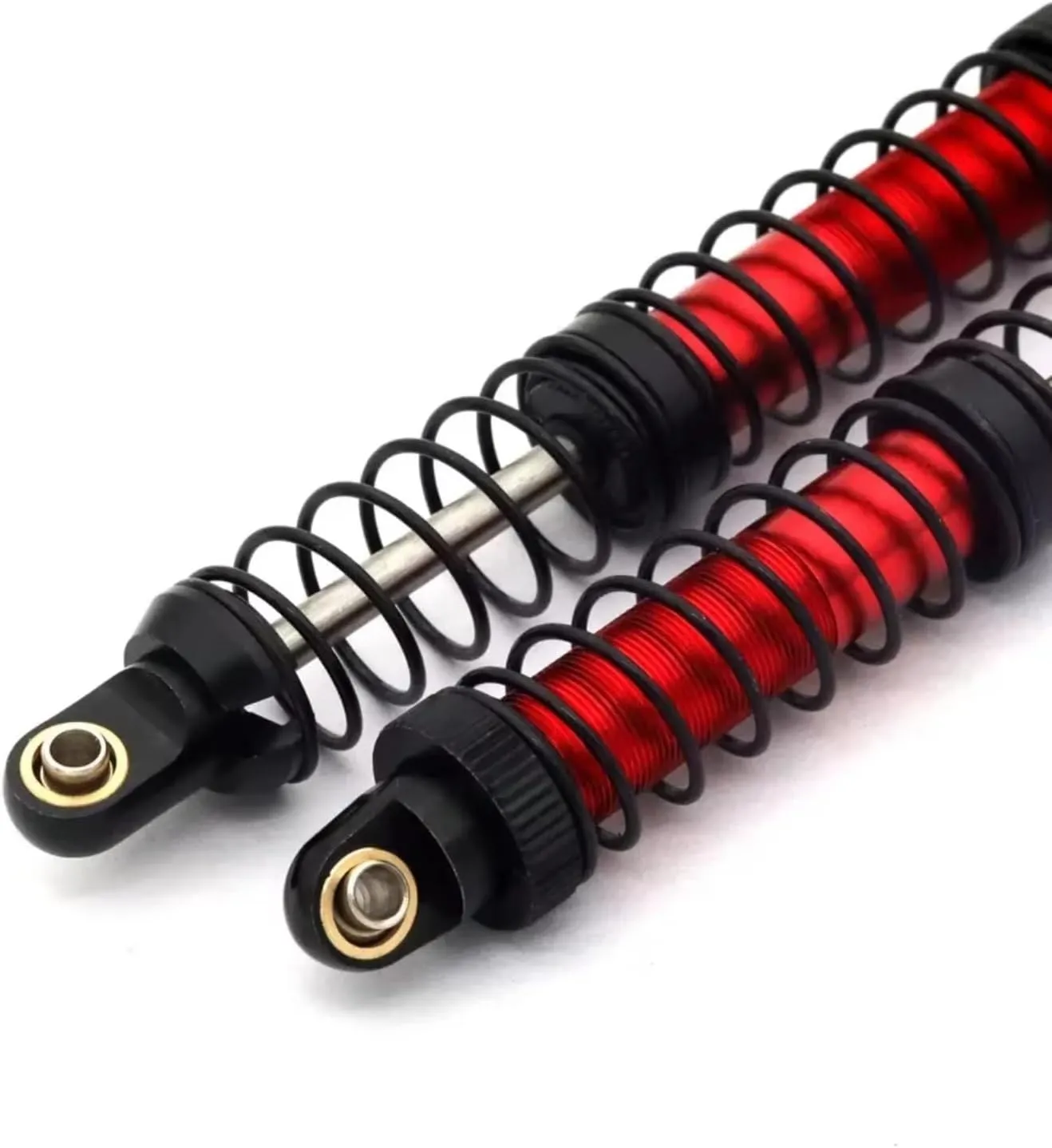 Rc Shock Absorber For Axial For SCX10 For Tamiya CC01 D90 1/10 2pcs 70 80 90 100 110 120 Oil Adjustable Metal Shock Absorber Damper RC Car Parts Replacement(80mm)