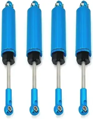 Rc Shock Absorber for Wltoys 104009 12402-A A323 12409 Oil Shock Absorber Damper RC Car Tracked Vehicle Parts and Accessories Upgrade, Replacement and Use(Blue)