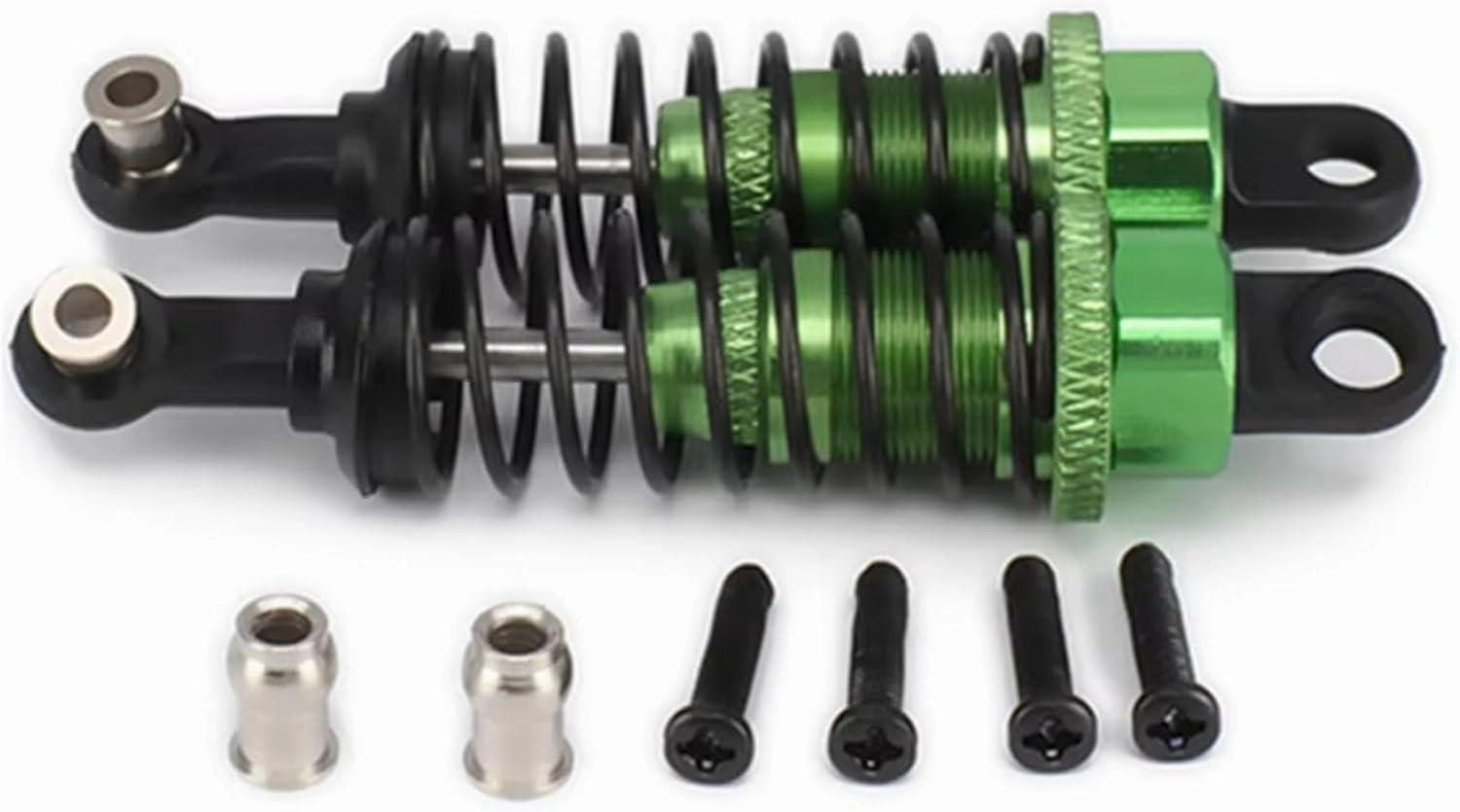 Rc Shock Absorber For Hpi For Hsp For Traxxas For Losi For Tamiya A959 A969 A979 K929 1/18 2Pcs Oil Adjustable 65Mm Shock Absorber Damper Rc Car Parts Replace