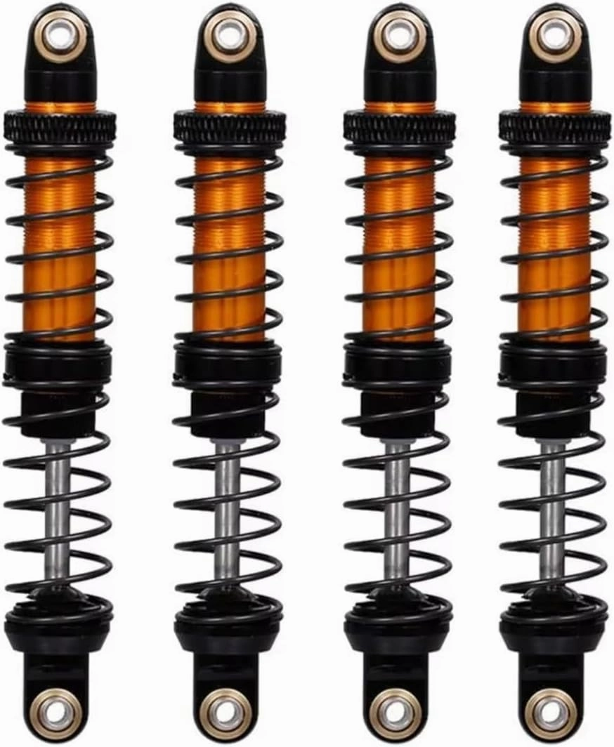 Rc Shock Absorber For Traxxas For Axial For Scx10 4WD D90 D110 1/10 4Pcs 70mm 80mm 90mm 100mm 110mm 120mm Adjustable Shock Absorber RC Car Parts Replacement(110mm)