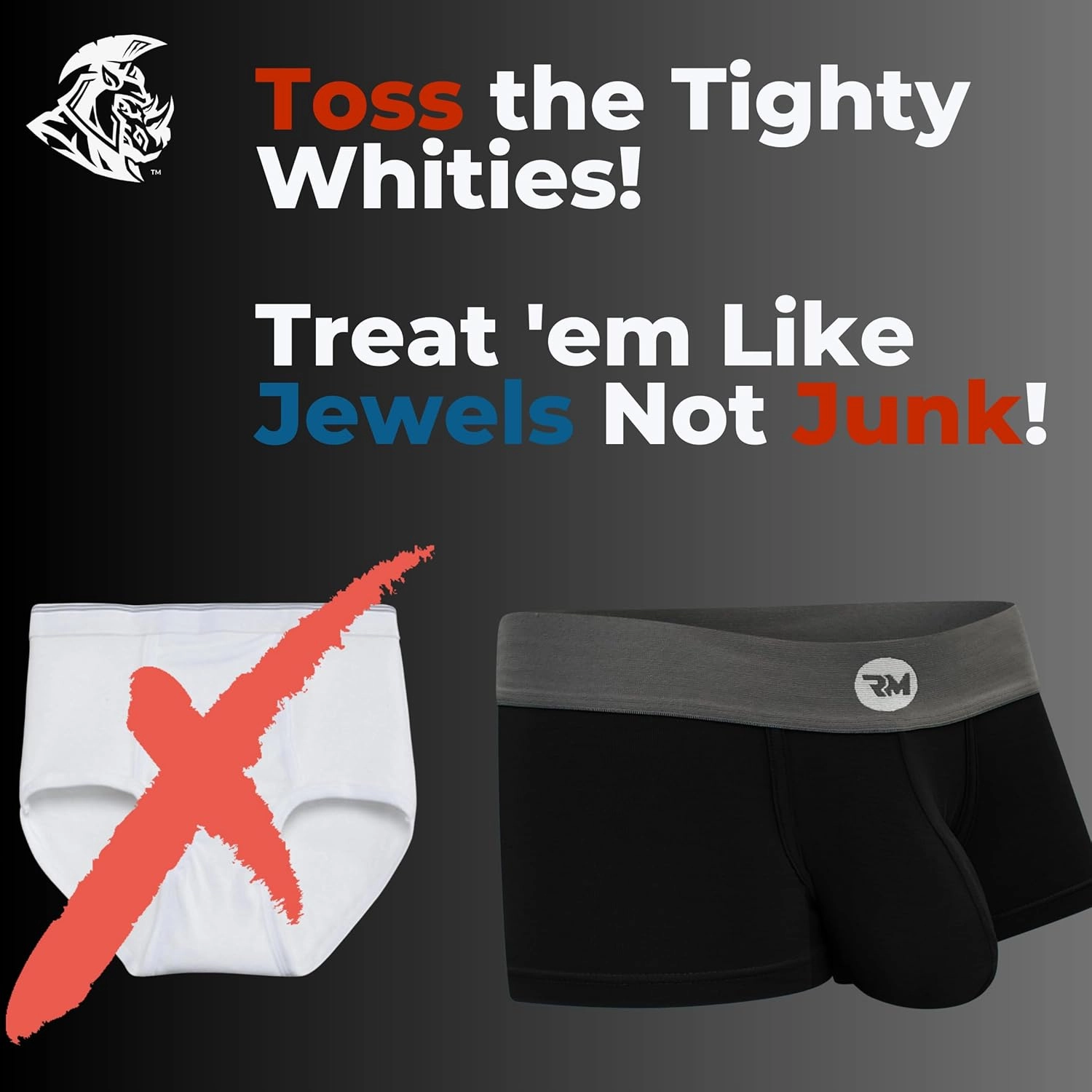 Real Men Bulge Enhancing Pouch Underwear for Men – 1, 3 and 6 Pack Set - Modal Boxer Briefs ABCD Pouch