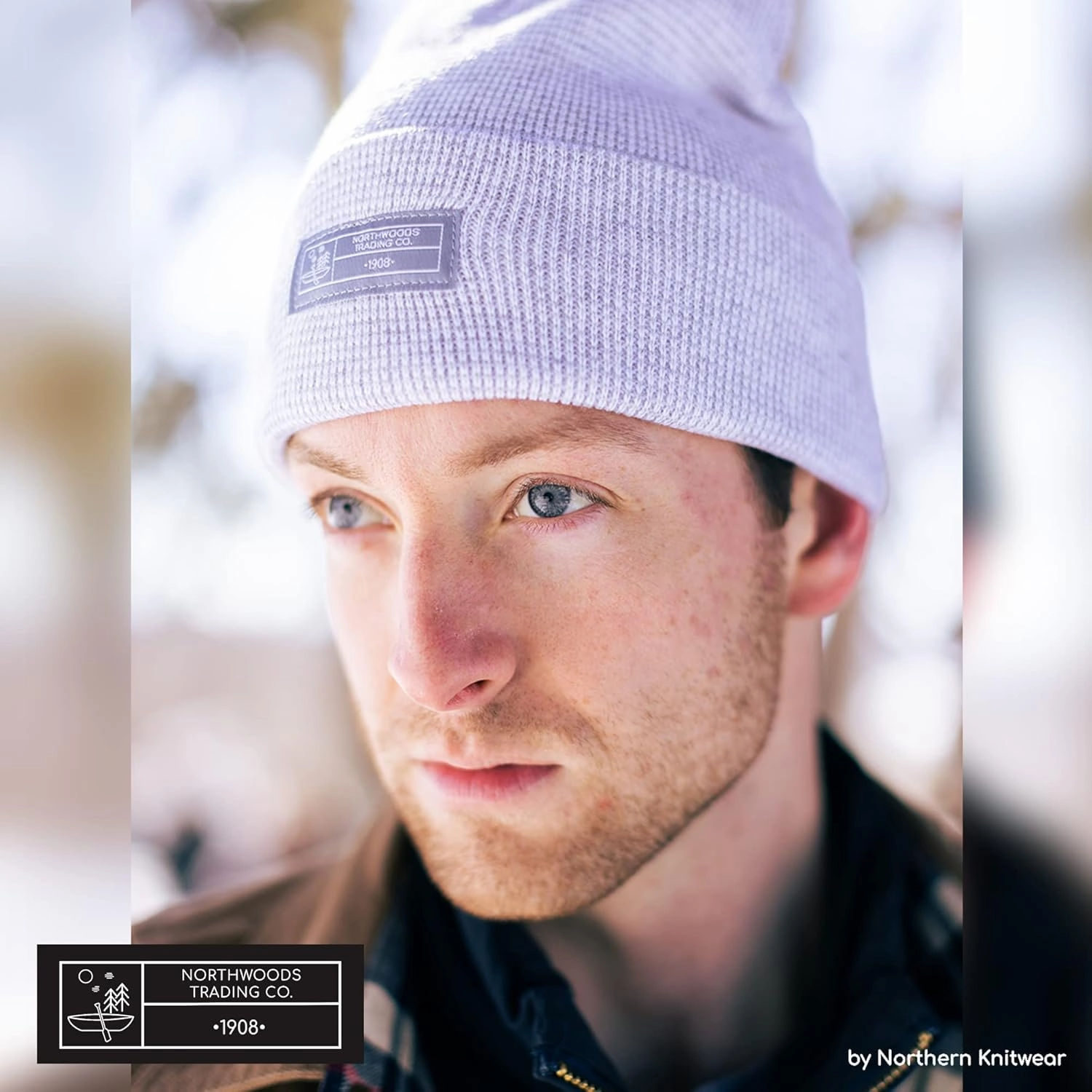 Recycled Wool Blend Super Soft Cuffed Beanie for Men and Women, Sustainable and Lightweight Beanie Hat