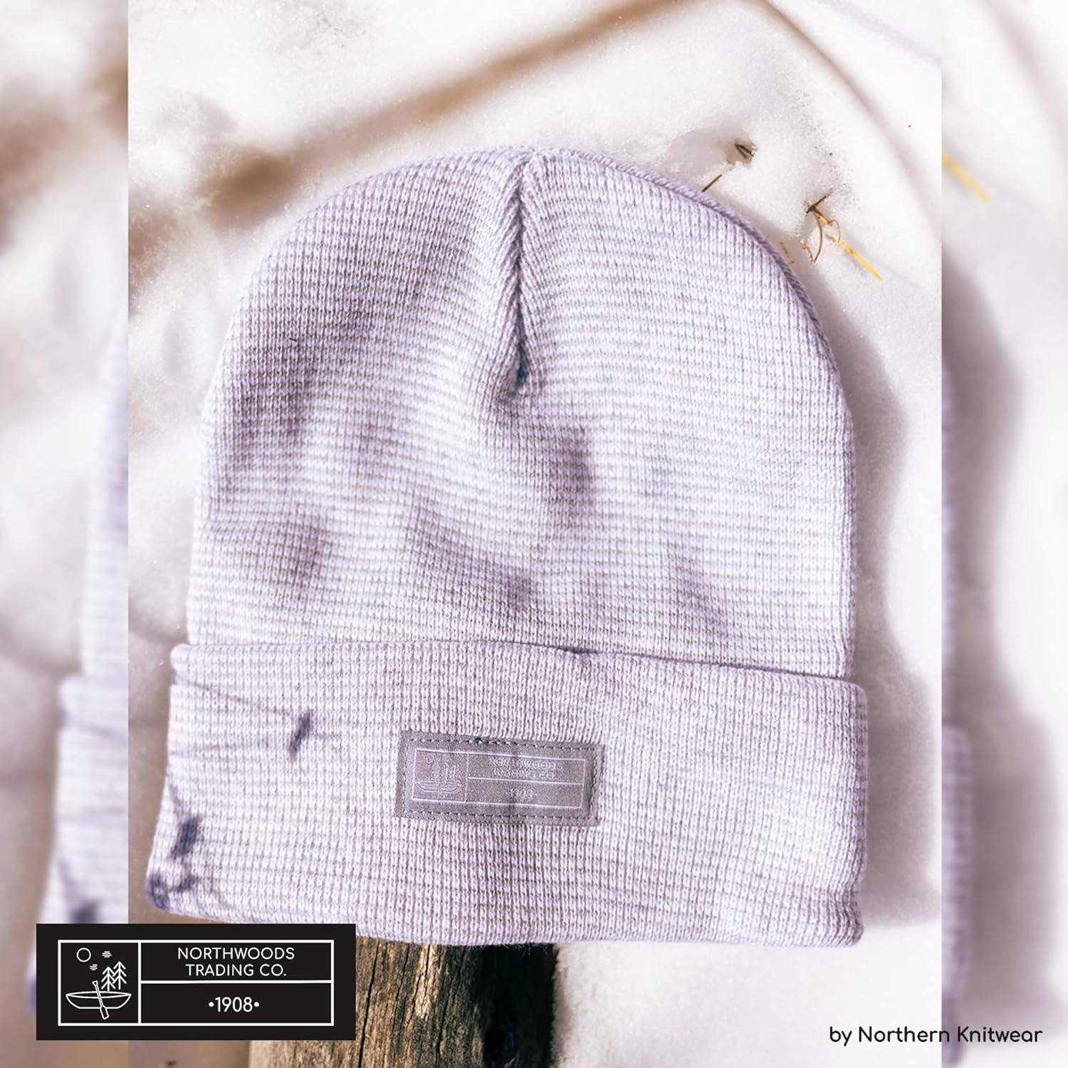 Recycled Wool Blend Super Soft Cuffed Beanie for Men and Women, Sustainable and Lightweight Beanie Hat