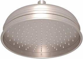 Rohl 1037/8STN SHOWERHEADS, 8-Inch Diameter, Satin Nickel