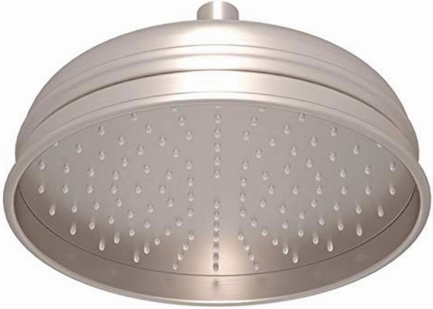 Rohl 1037/8STN SHOWERHEADS, 8-Inch Diameter, Satin Nickel