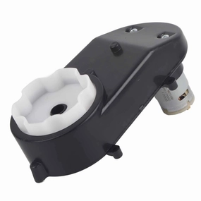 RS390 Electric Motor 6V /12V 12000‑20000RPM for Children Car Gear Box, Sturdy Metal Gear, Low Noise Toy Car Gearbox, 4 Types Gear Box to Choose (12V12000 RPM)
