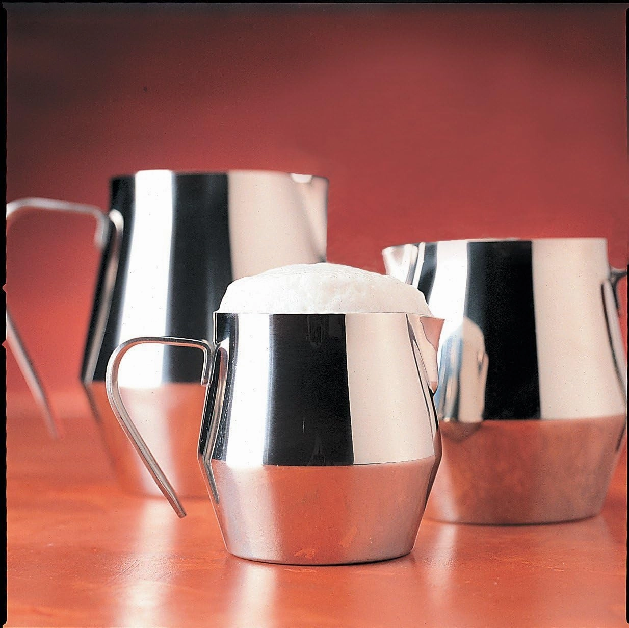 RSVP Italian Espress Coffee & Tea Steaming & Frothing Pitcher 20oz. Capacity