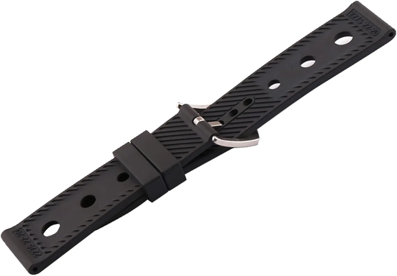 Rubber Replacement Watch Band for Breitling Superocean Watches with Buckle