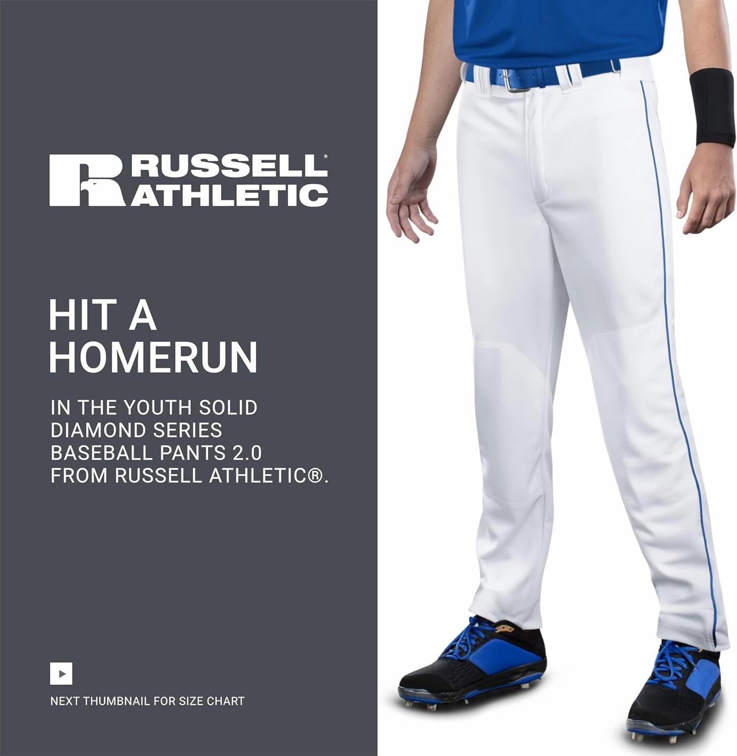 Russell Athletic Solid Diamond Series Baseball Pant 2.0: Tailored Excellence, Essential Pockets, Fastpitch Ready