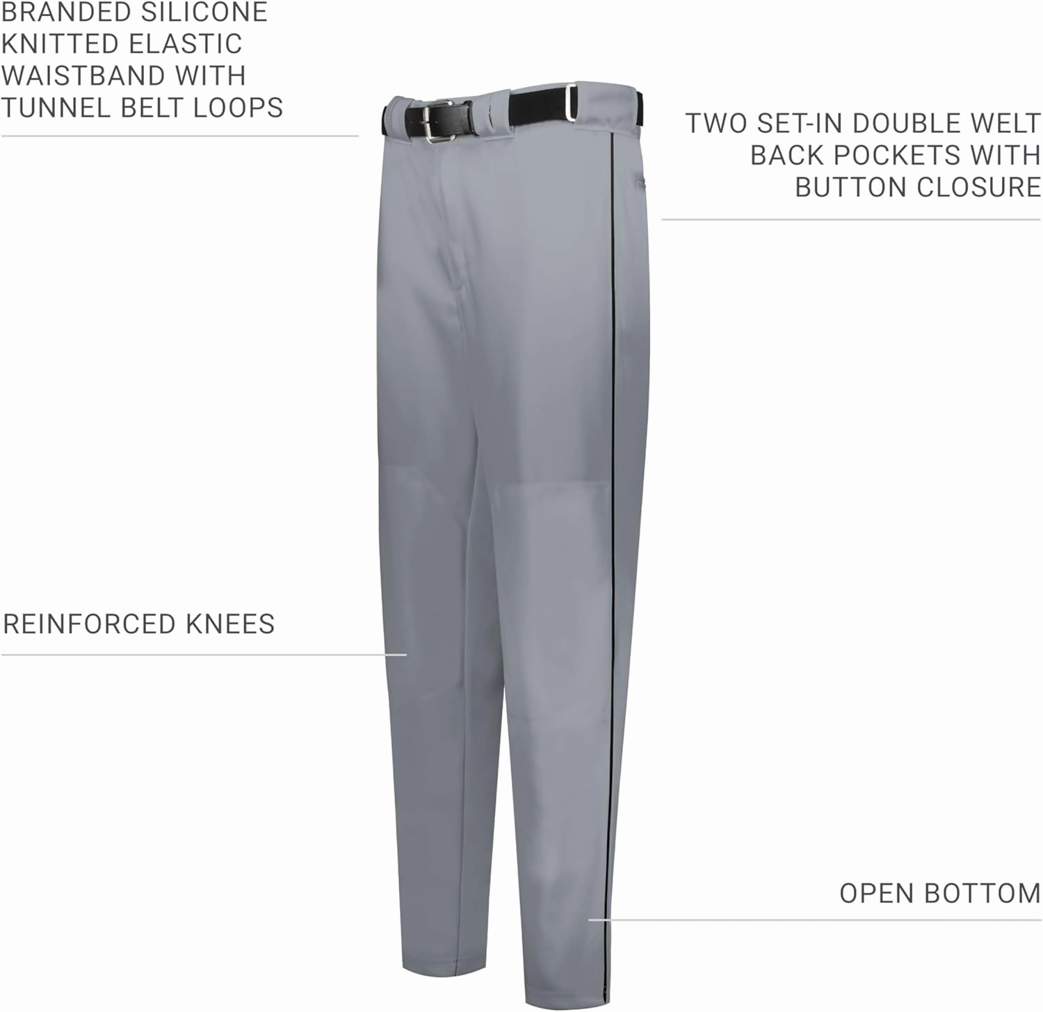 Russell Athletic Solid Diamond Series Baseball Pant 2.0: Tailored Excellence, Essential Pockets, Fastpitch Ready