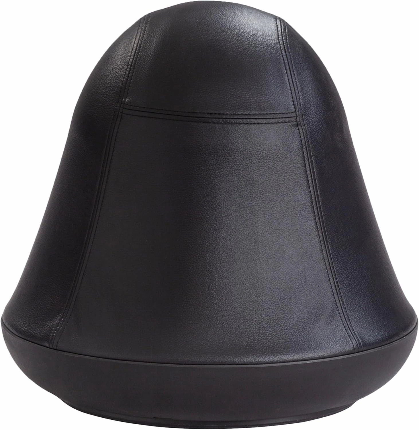 Safco Runtz Swivel Ball Chair for Kids, Anti-Burst, Exercise Ball Chair, 360° Rotation, Supports Movement, Better Posture and Balance, Black