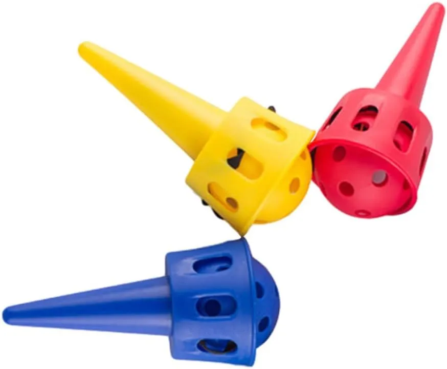 SAFIGLE 6 Sets Kids' Scoop Ball Game 8 Balls Interactive Catch Game Ideal for Playtime