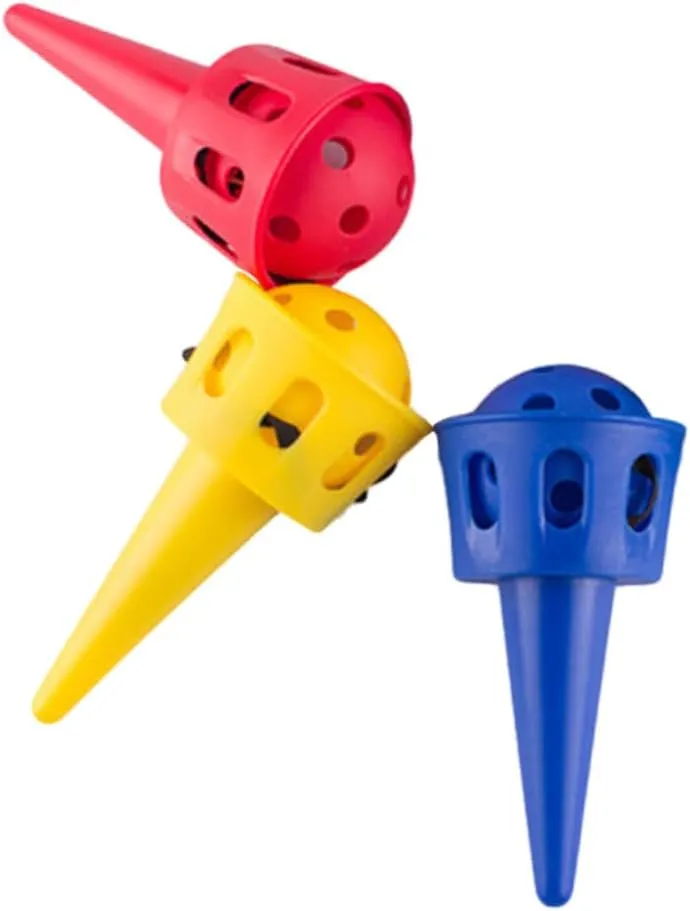 SAFIGLE 6 Sets Kids' Scoop Ball Game 8 Balls Interactive Catch Game Ideal for Playtime