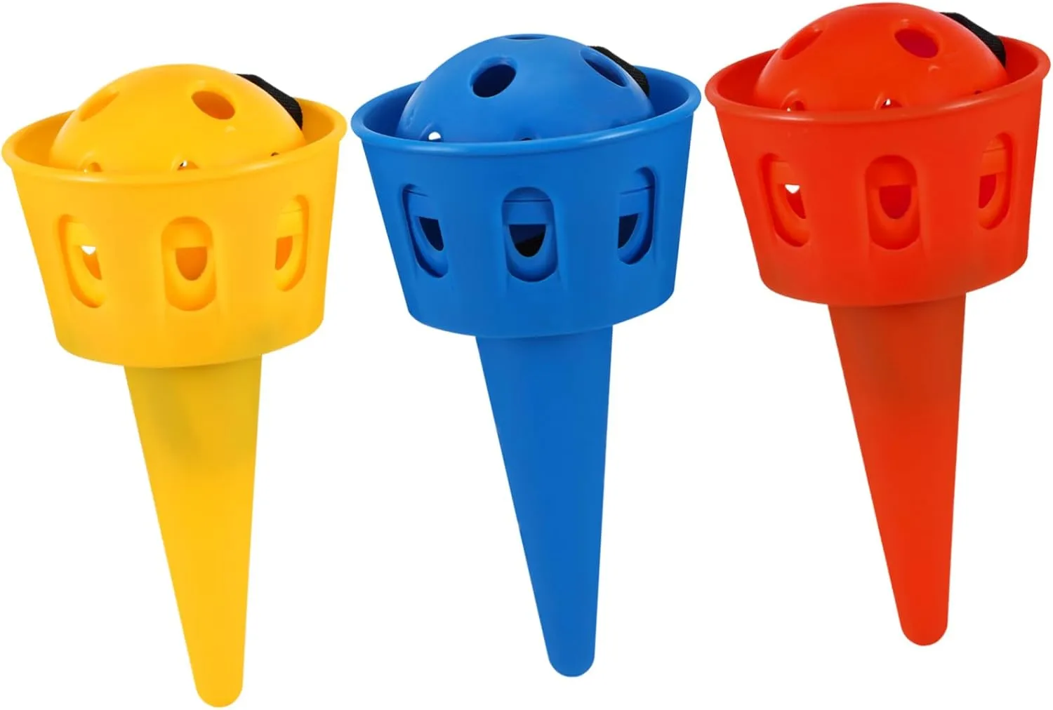 SAFIGLE 6 Sets Kids' Scoop Ball Game 8 Balls Interactive Catch Game Ideal for Playtime
