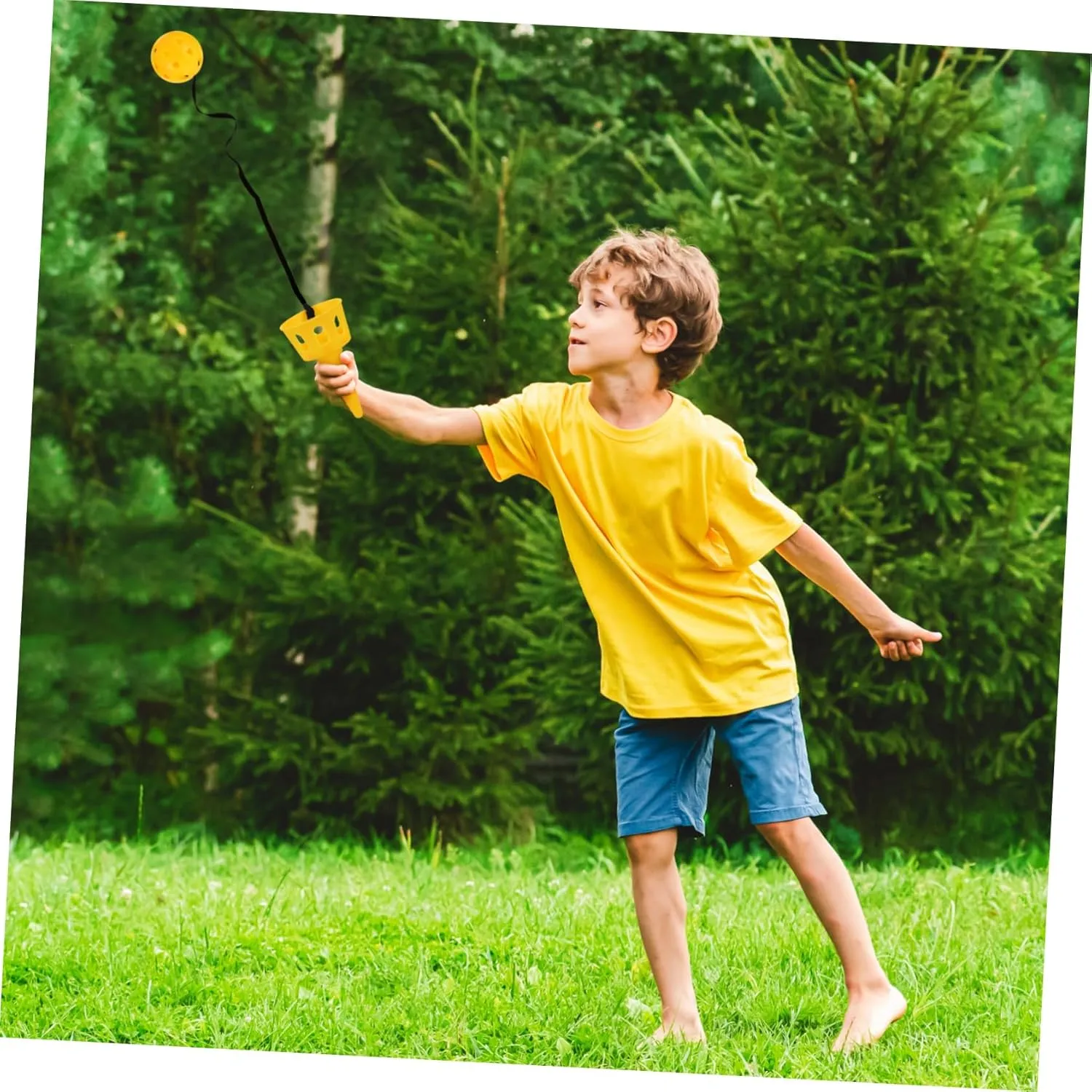 SAFIGLE 6 Sets Kids' Scoop Ball Game 8 Balls Interactive Catch Game Ideal for Playtime