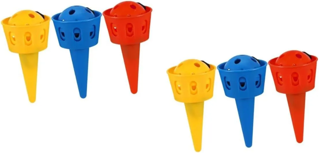 SAFIGLE 6 Sets Kids' Scoop Ball Game 8 Balls Interactive Catch Game Ideal for Playtime