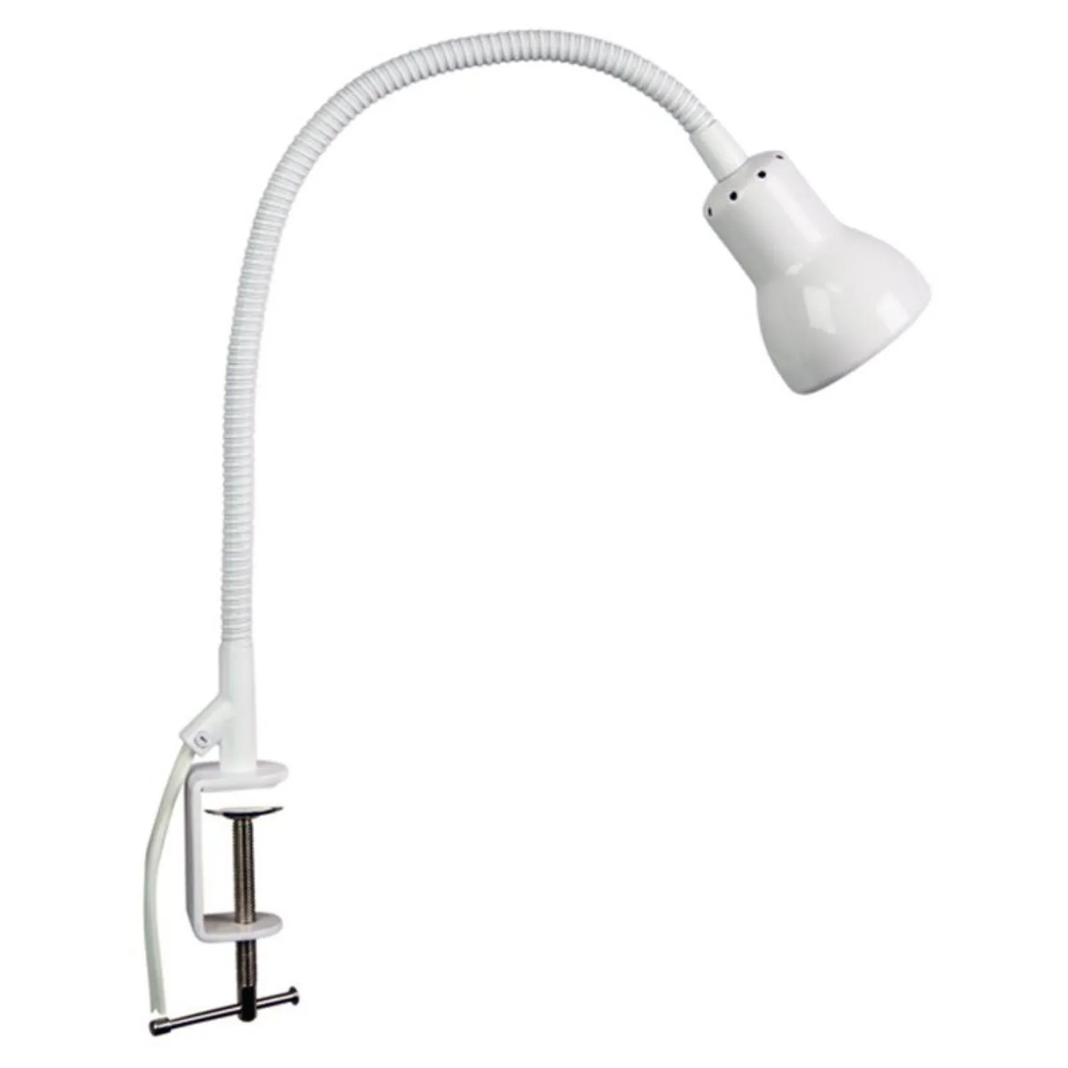 Scope Clamp Lamp Adjustable Goose Neck GU10 AB/BC/WH/BK Oriel Lighting SL98431