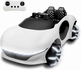 SEALIGHT 12V Kids Ride On Car Truck w/Parent Remote Control, Children Ride On Toy Toddler Electric Vehicle with Double Doors/Safety Belt/LED Lights/Music Player/Bluetooth