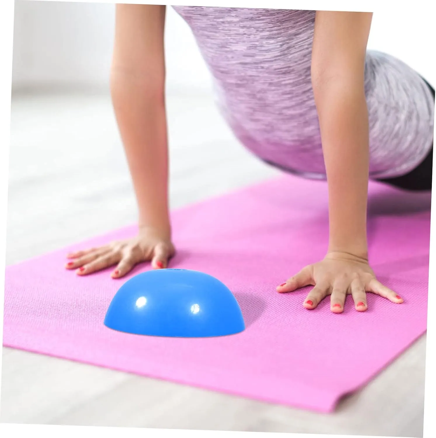 Semicircle Massage Ball Pilates Yoga Exercise Massage Flexible Step Ball for Kindergarten Semicircle