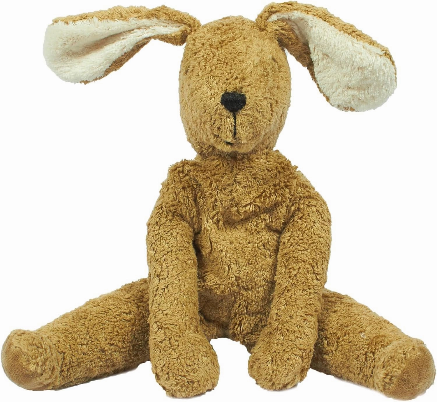 Senger Stuffed Animals - Floppy Bunny Rabbit - Handmade 100% Organic Toy Large Size 16" Tall - Beige