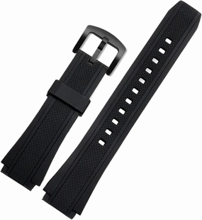 Silicone Rubber Watch Strap Sports Watchband 20mm Black Quick Release Watchbands Men Women