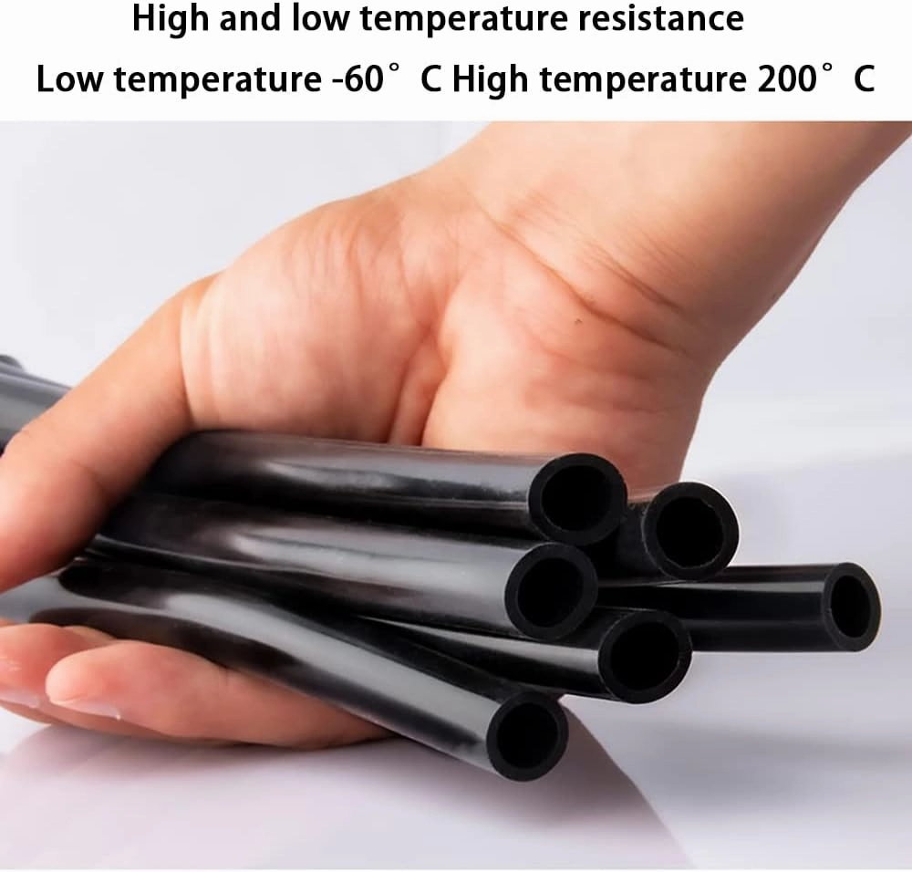 Silicone Tubing - Multi-Size Options for and Water Transfer, Extreme Temperature Resistance from -60℃ to 250℃(Length 10m 8 * 10mm)