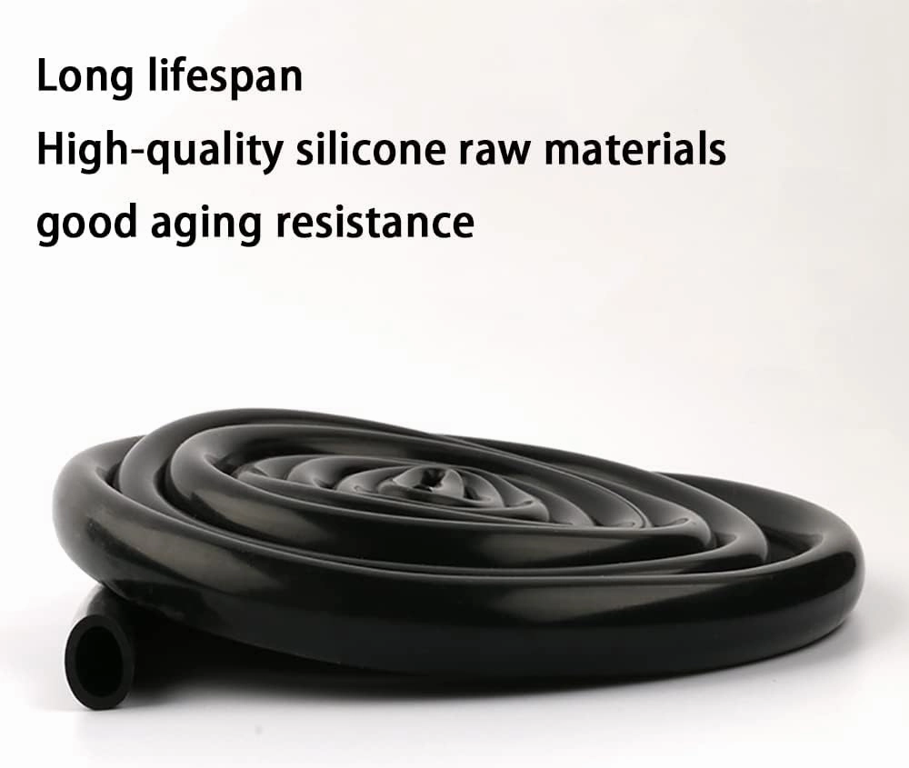 Silicone Tubing - Multi-Size Options for and Water Transfer, Extreme Temperature Resistance from -60℃ to 250℃(Length 10m 8 * 10mm)