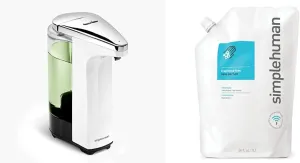 simplehuman 8 oz. Sensor Pump Bundle with Soap Refill