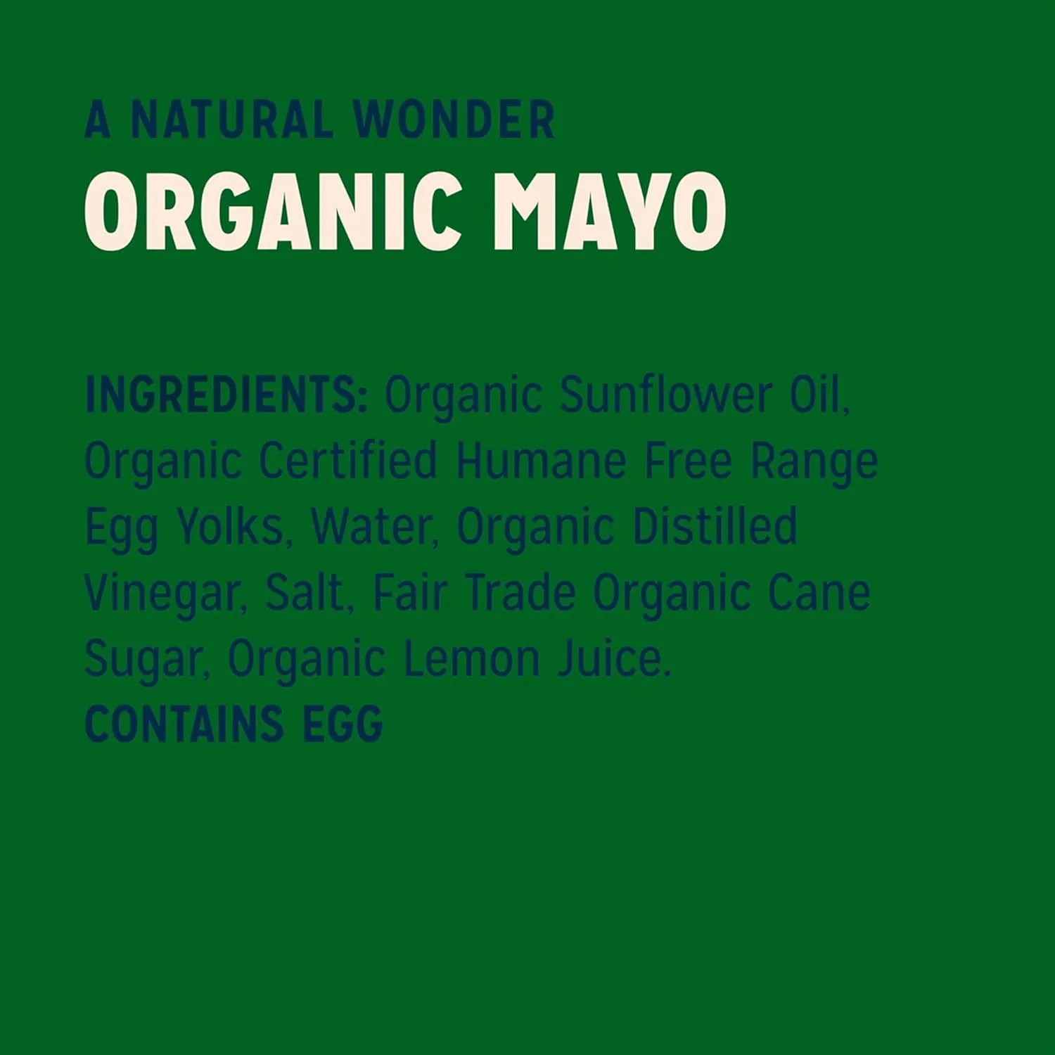 Sir Kensington's Mayonnaise Organic Mayo Gluten Free, Certified Humane Free Range Eggs, Shelf-Stable 12 oz