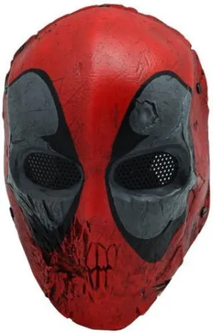 Skull 40d Mask Full Face Wire Mesh Mask for Airsoft, BB Gun and Paint Ball