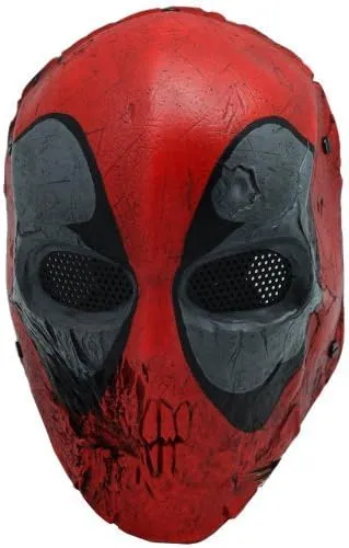 Skull 40d Mask Full Face Wire Mesh Mask for Airsoft, BB Gun and Paint Ball