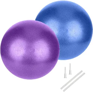Small Pilates Ball for Therapy Mini Workout Core 9 Inch Small Exercise Mini Bender Pilates, Yoga, Workout, Bender, Core Training and Physical Therapy, Improves Balance