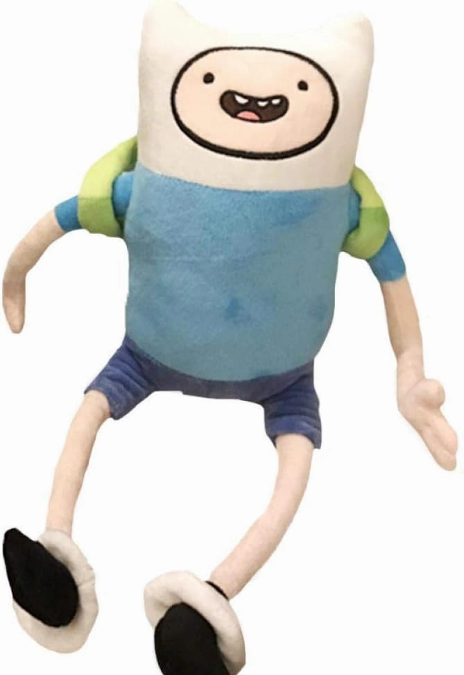 Soft Plush Toy Collection | Characters Finn, Jake & BMO | 11in Stuffed Dolls | Perfect for Birthday Gifts, Party Decor & Collectors | Safe, Premium Material (Finn)