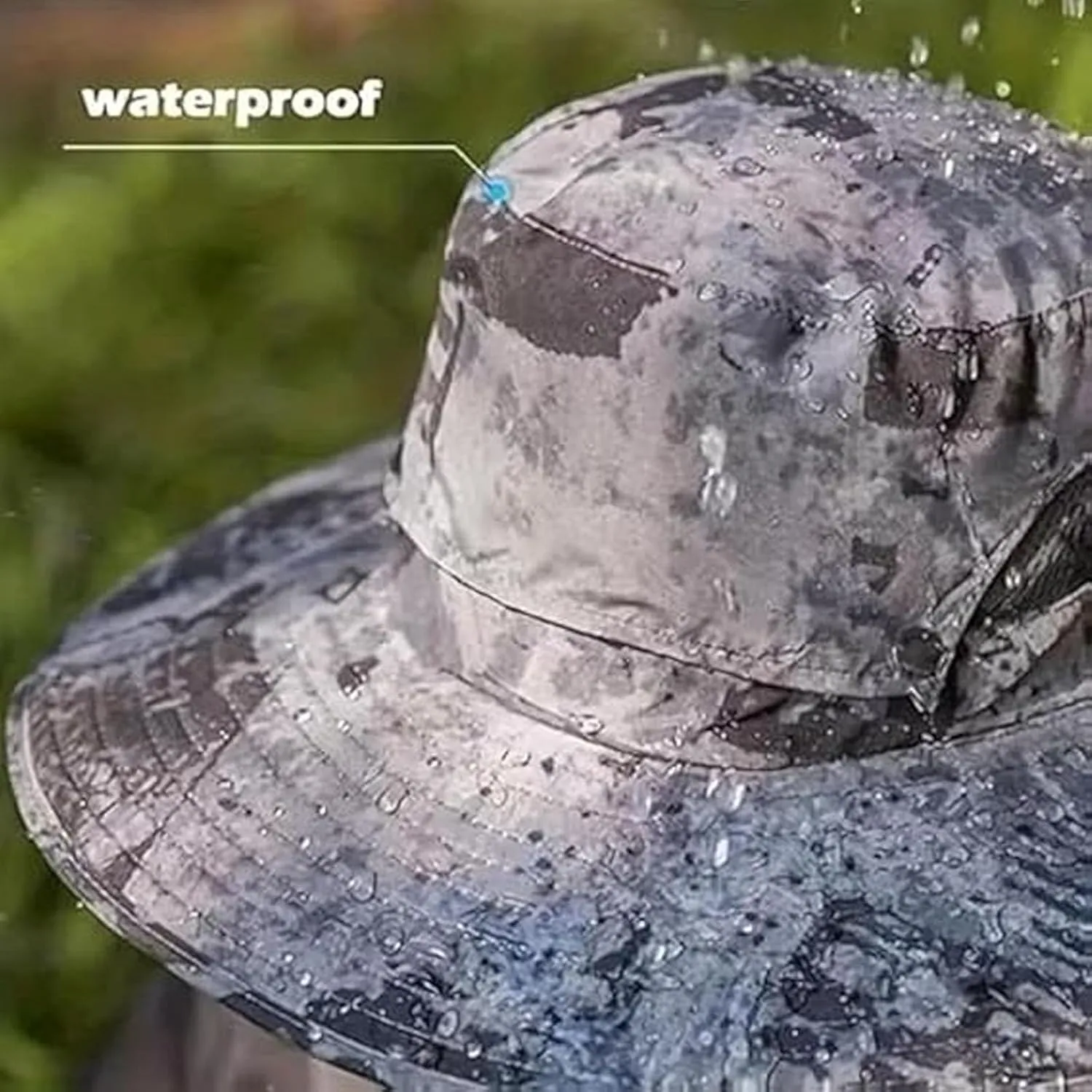 Solar Powered Outdoor Fishing Hat - Solar Powered Hat Fan, Sombrero Con Ventilador, Wide Brim Sun Hats for Men with 2 Fans