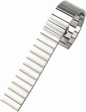 Solid Stainless Steel Watch Band 16mm 18mm 20mm 22mm for Smart Watch Quartz Watch Men's Women's Watch Accessories