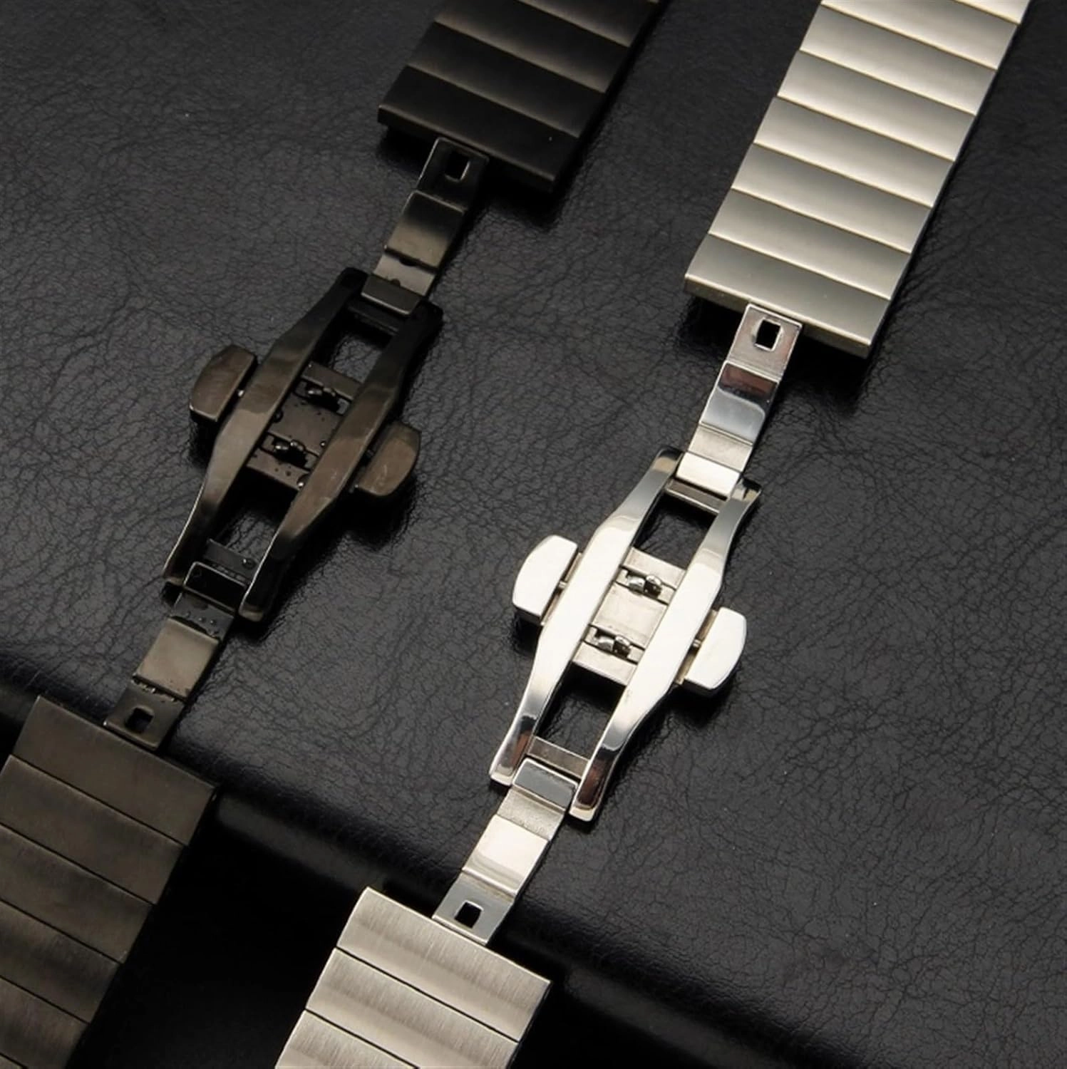 Solid Stainless Steel Watch Band 16mm 18mm 20mm 22mm for Smart Watch Quartz Watch Men's Women's Watch Accessories