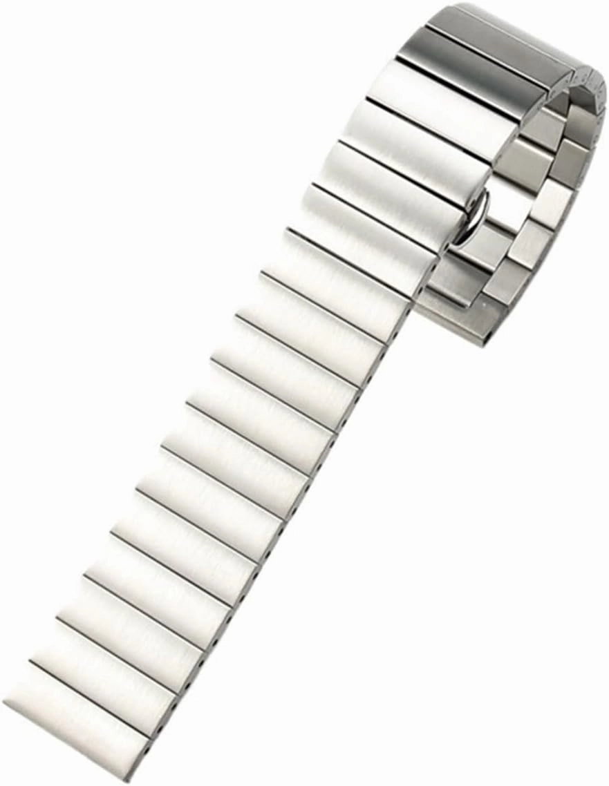 Solid Stainless Steel Watch Band 16mm 18mm 20mm 22mm for Smart Watch Quartz Watch Men's Women's Watch Accessories