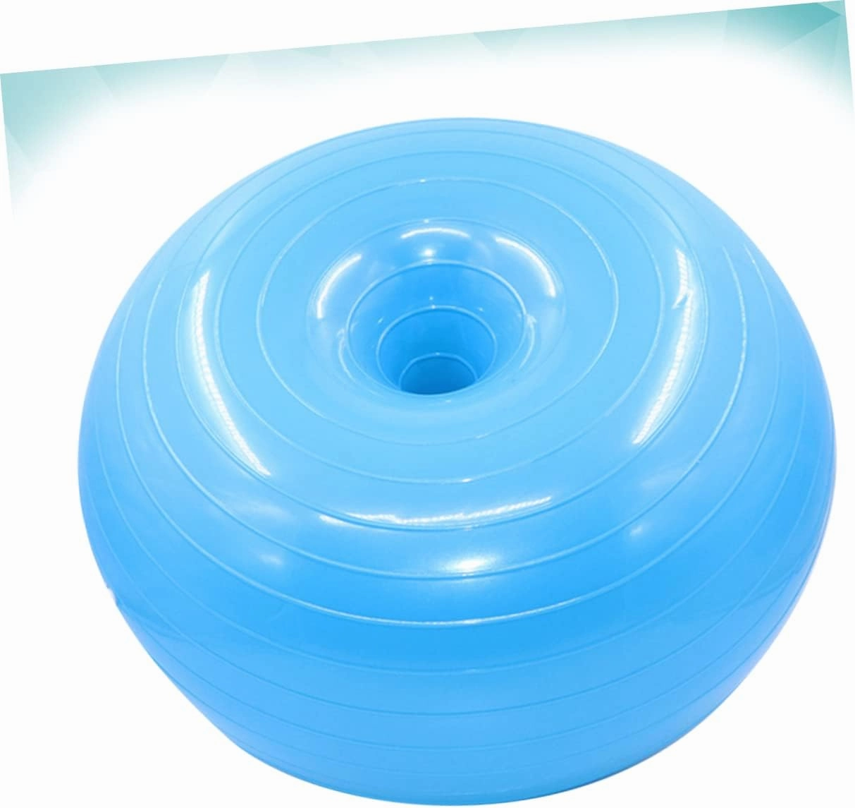 Sosoport Mini Donuts Exercise Yoga Equipment Home Exercise Balls Anti Burst Yoga Stability Exercise Donut Balance Chair Fitness Ball Explosion-Proof Ball Balance Ball PVC Ball Sports Tool