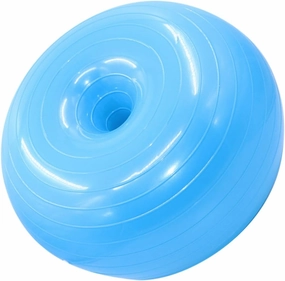Sosoport Mini Donuts Exercise Yoga Equipment Home Exercise Balls Anti Burst Yoga Stability Exercise Donut Balance Chair Fitness Ball Explosion-Proof Ball Balance Ball PVC Ball Sports Tool