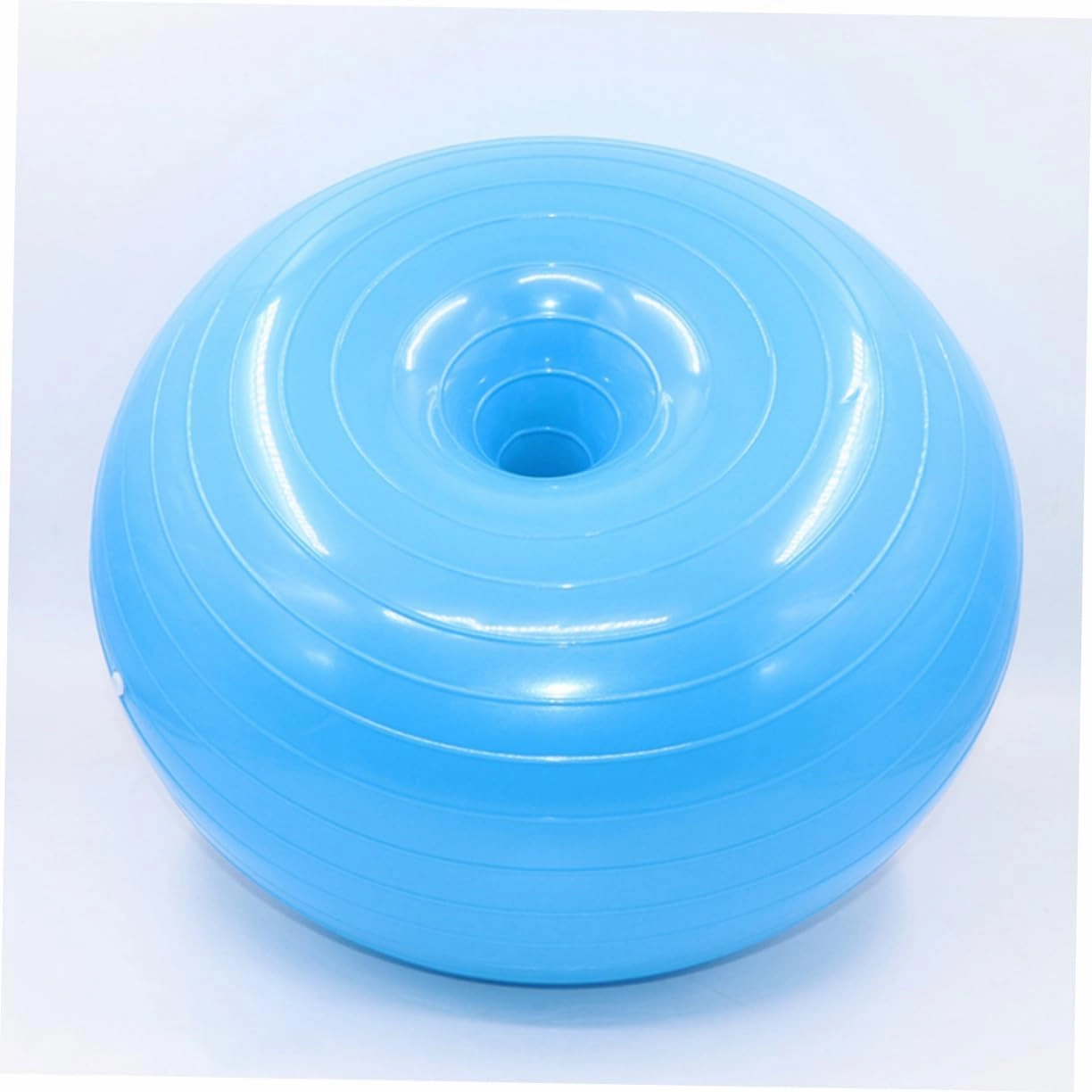 Sosoport Mini Donuts Exercise Yoga Equipment Home Exercise Balls Anti Burst Yoga Stability Exercise Donut Balance Chair Fitness Ball Explosion-Proof Ball Balance Ball PVC Ball Sports Tool