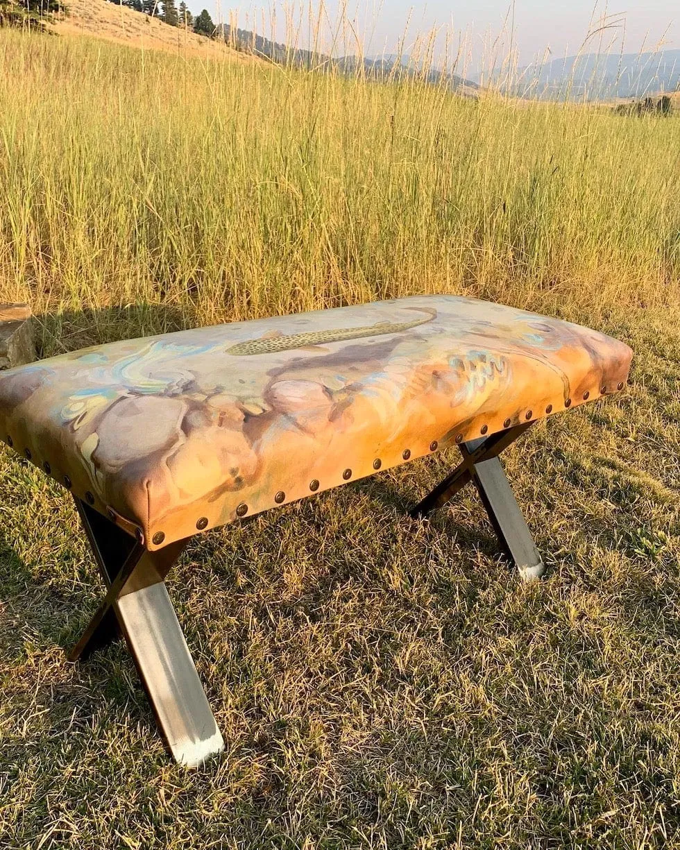 Spearfish Canyon Brown Trout Bench (Available)