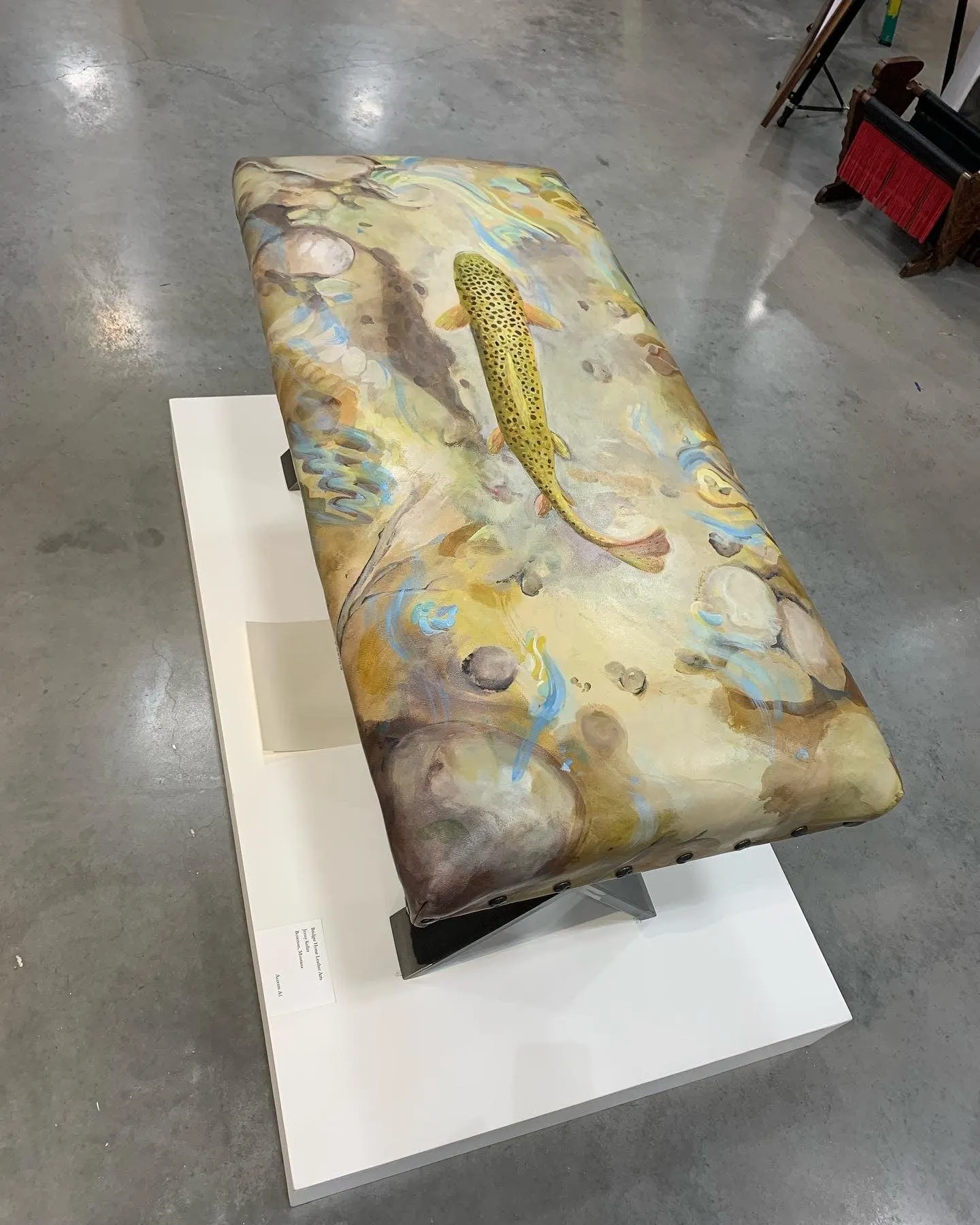 Spearfish Canyon Brown Trout Bench (Available)