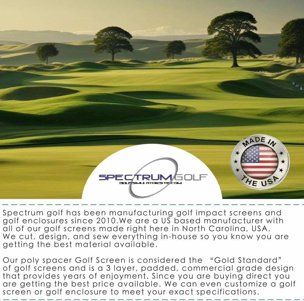 SPECTRUM GOLF SIMULATORS Golf Cage
