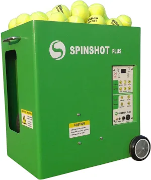 Spinshot Plus Tennis Ball Machine (Best Model for an Intermediate Player)