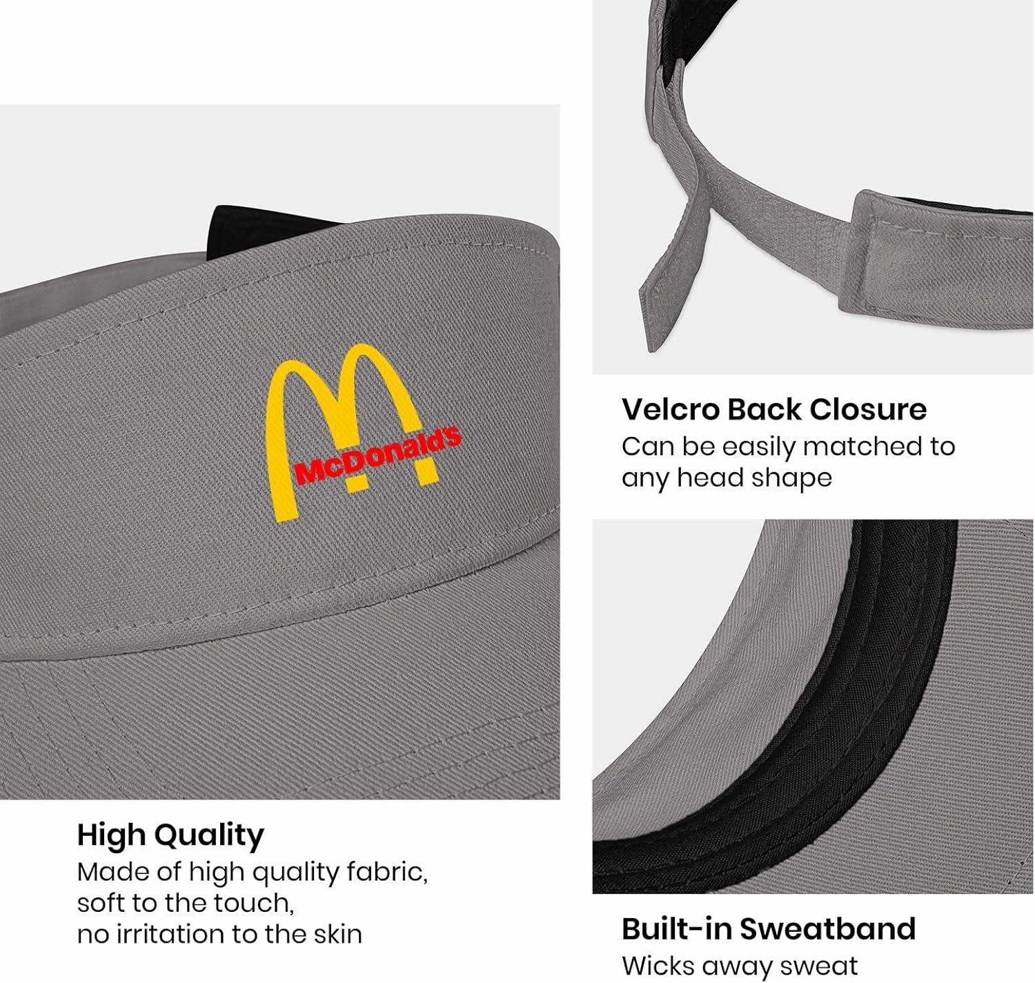 Sport Sun Visor Hats for Men Women Unisex Adjustable Empty Top Baseball Sun Cap Ball Caps