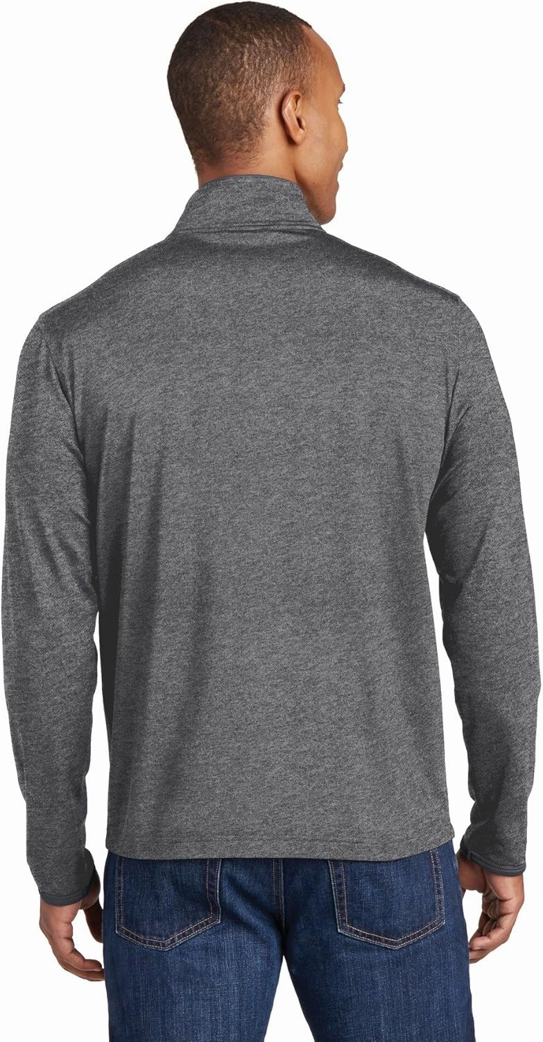SPORT-TEK Sport-Wick Stretch Contrast Full-Zip Jacket ST853